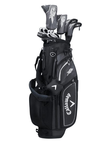 Callaway XR Grafit Sağ El Açık Stantlı Siyah/Gümüş Erkek Golf Seti image