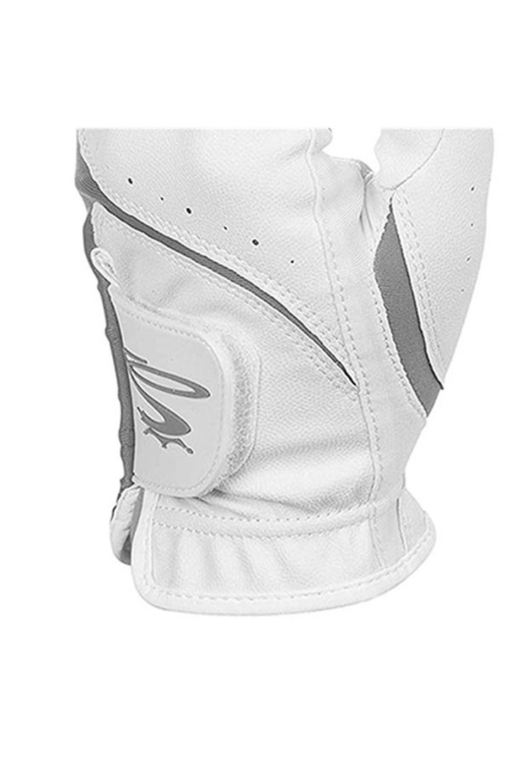 Cobra Womens MicroGrip Flex Right Hand Glove - White-Quarry - M Golf Eldiveni