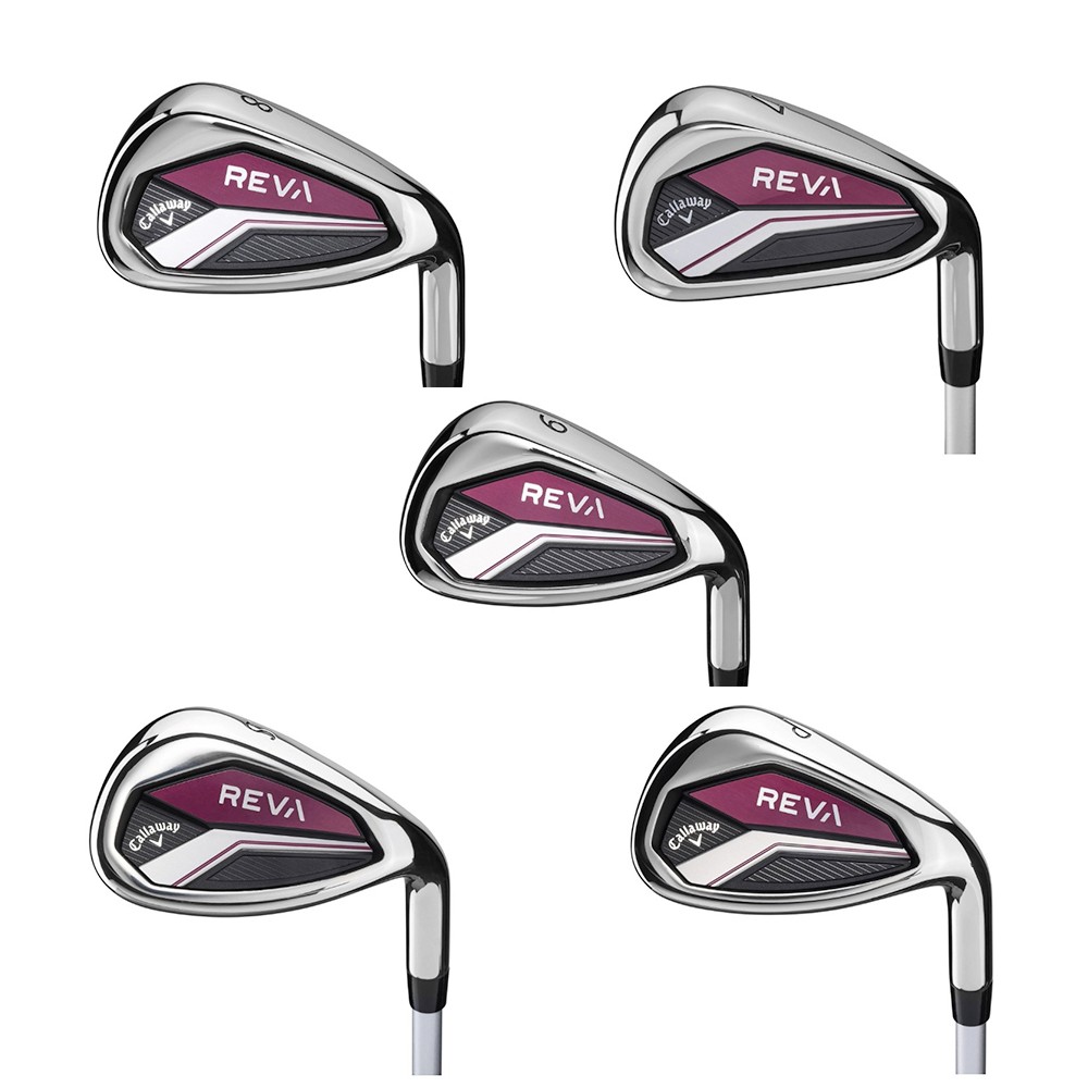 Callaway REVA Grafit Sağ El Stantlı Bordo Kadın Golf Seti