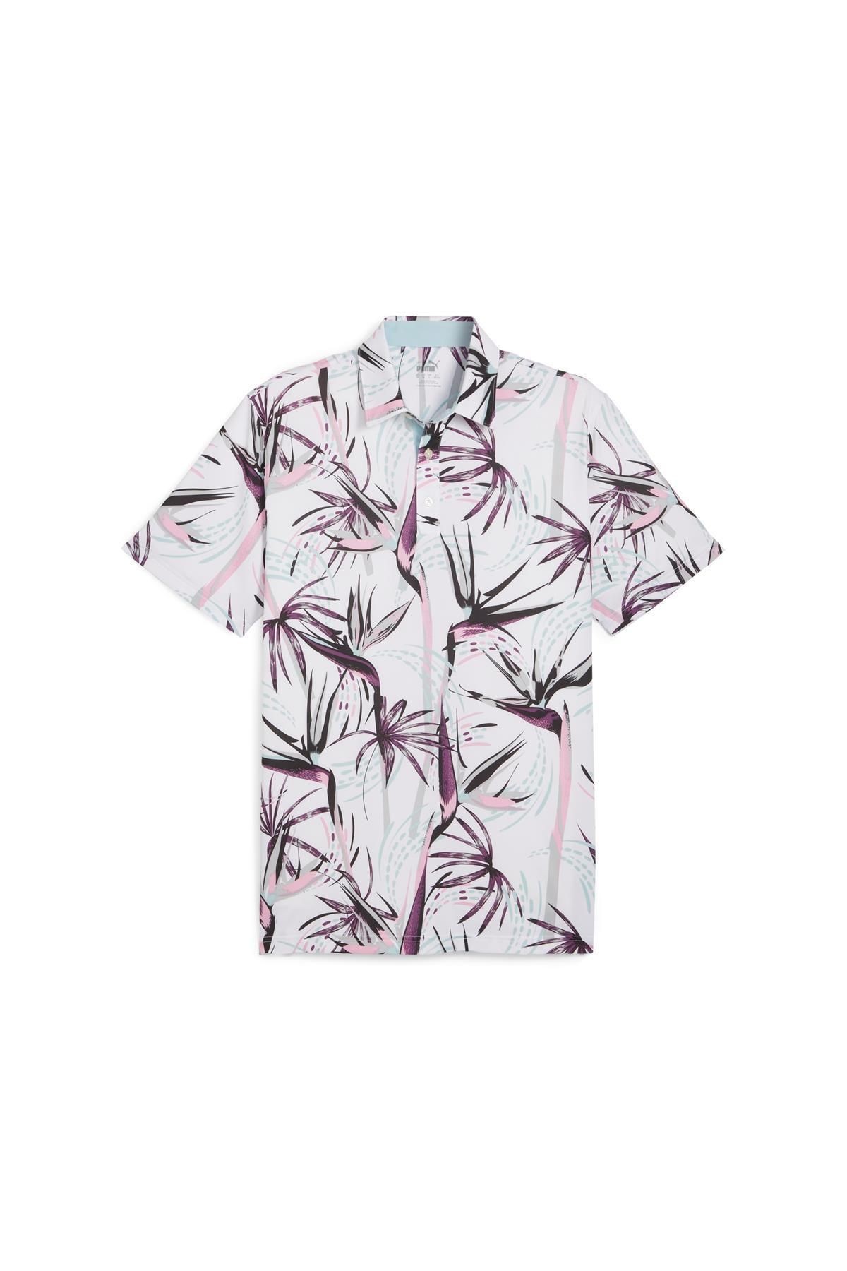 Puma MATTR Birds of Paradise Polo Erkek Golf Tshirt