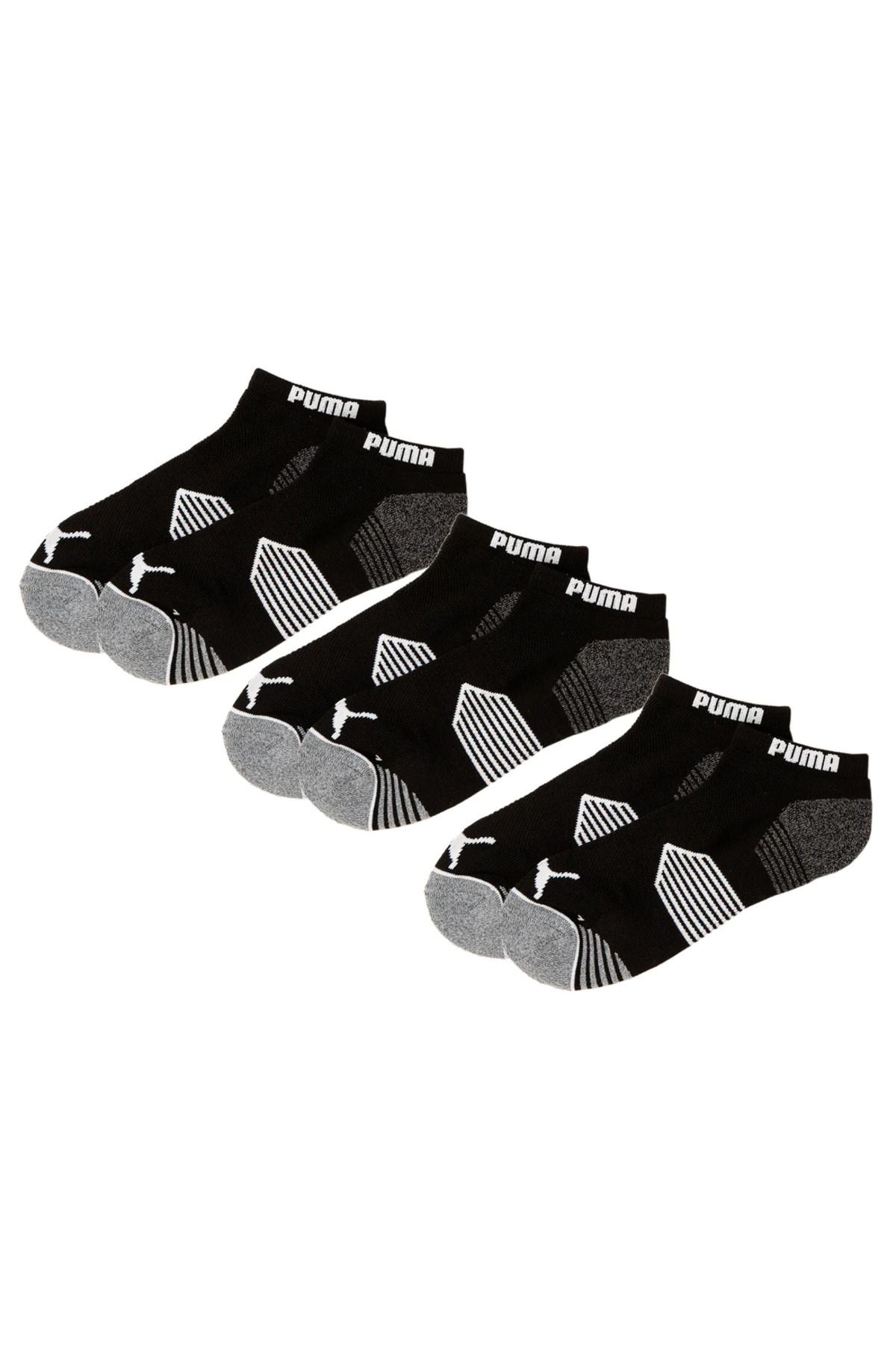 Puma Essential Low Cut Erkek Kısa 3'lü Paket Çorap