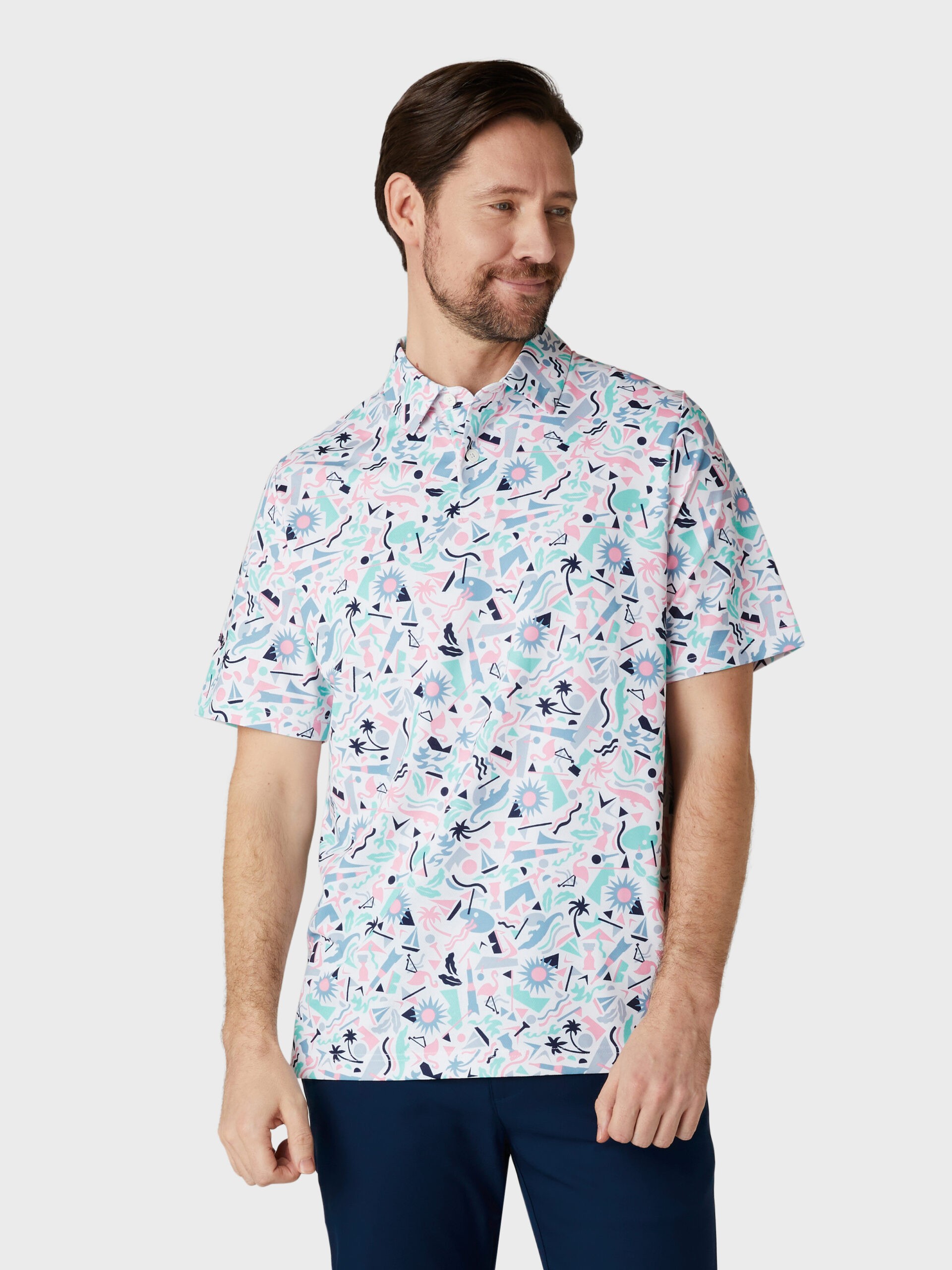 Callaway Emea SS Florida  Abstract Erkek Tshirt image