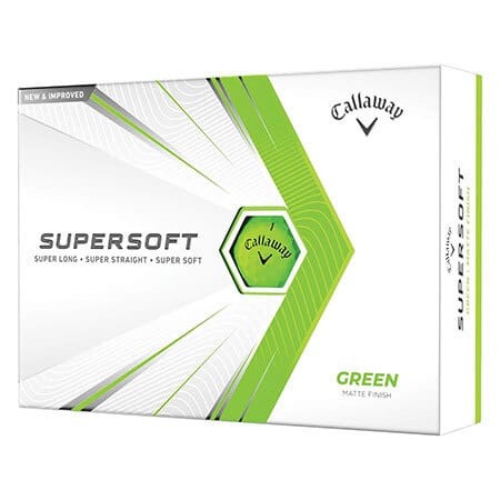 Callaway Bl Cg Supersoft Green Golf Topu - 3lü