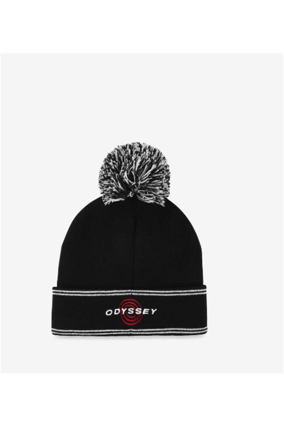 Callaway Unisex Klasik Ponponlu Siyah Bere