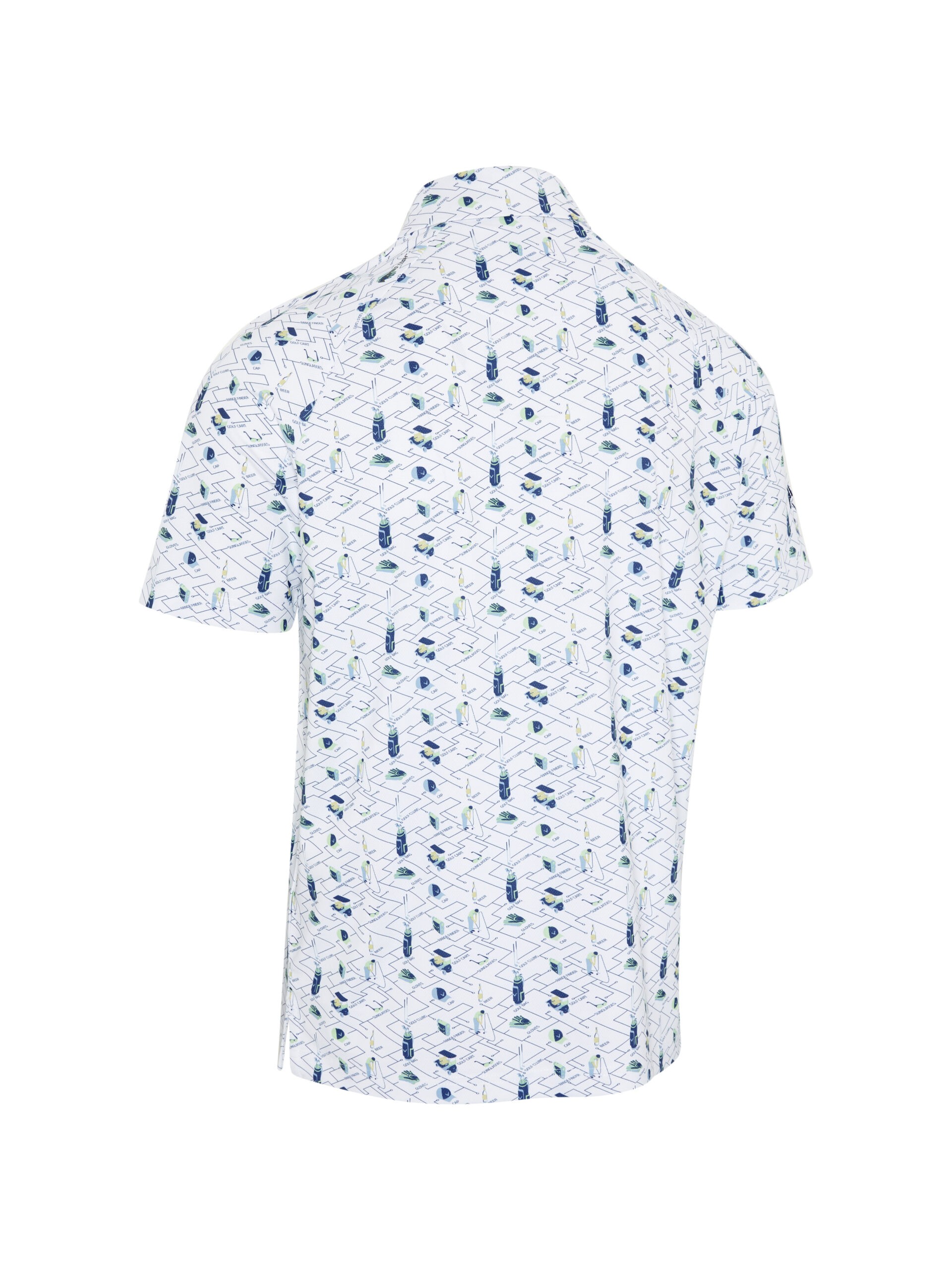 Callaway Emea SS All Over Essential Erkek Tshirt