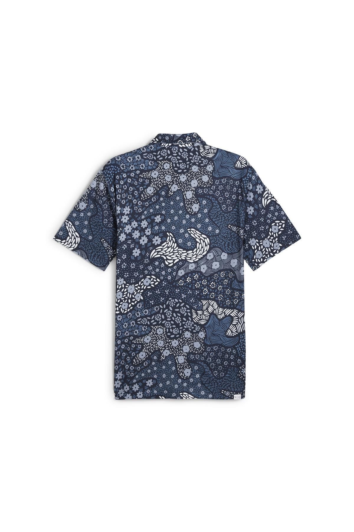 Puma Cloudspun Bloom Camo Golf Polo Tshirt