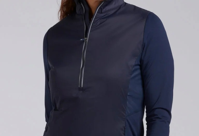 Callaway Insulated Mixed Media 1/4 Zip Kadın Su İtici Ceket