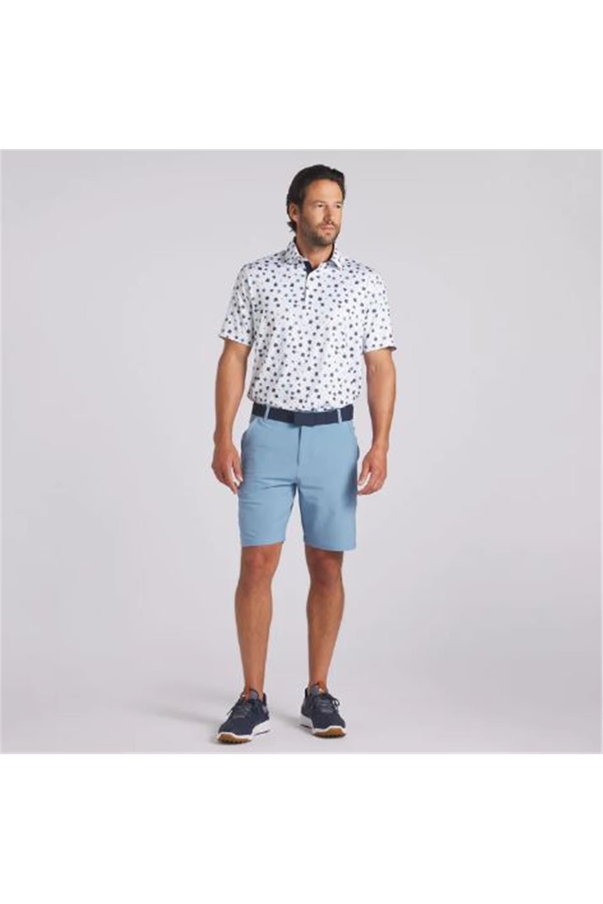 Puma CLOUDSPUN Floral Polo Erkek Golf Tshirt