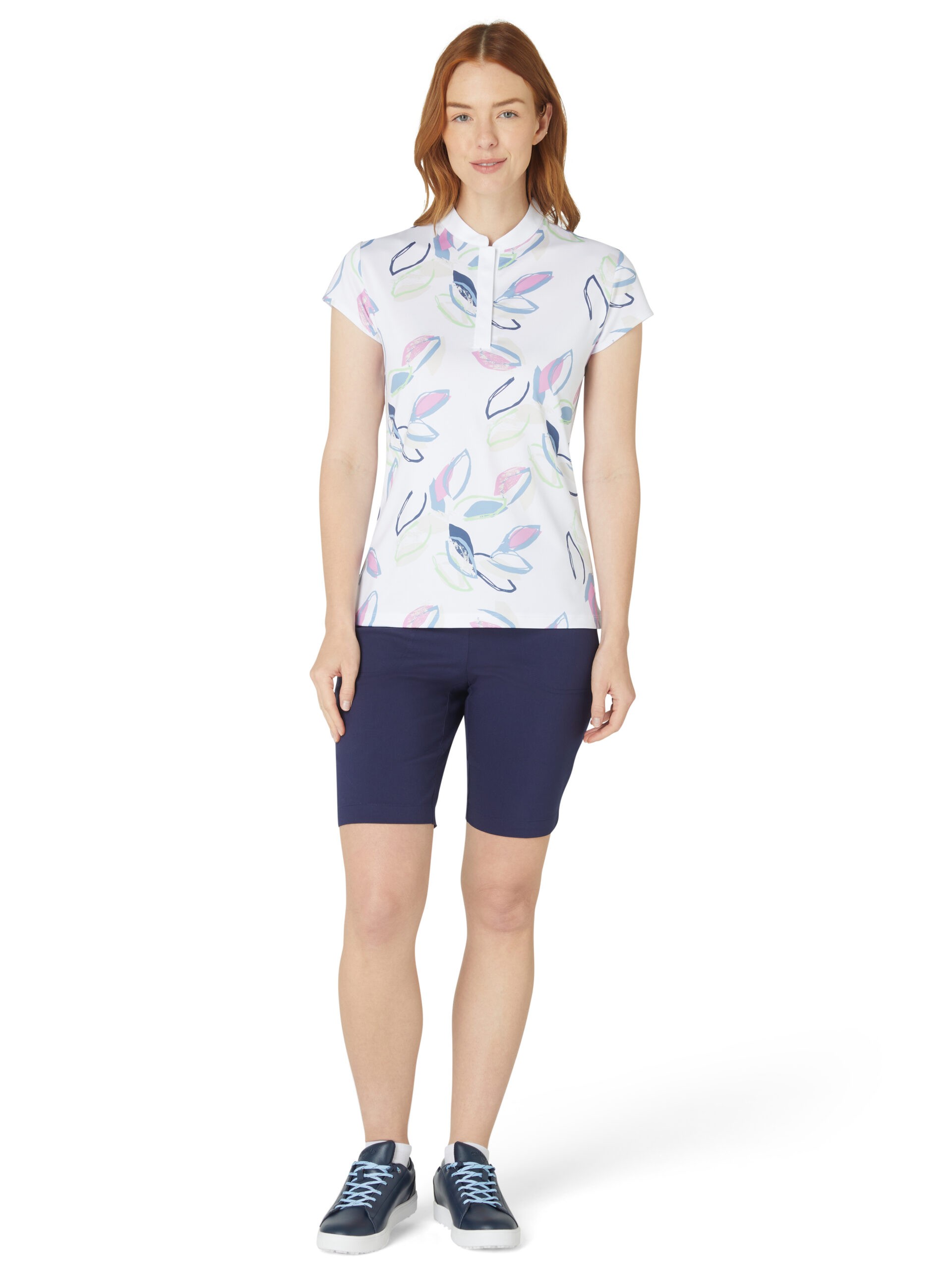 Callaway Linear Petals Kolsuz Polo Yaka Tshirt image