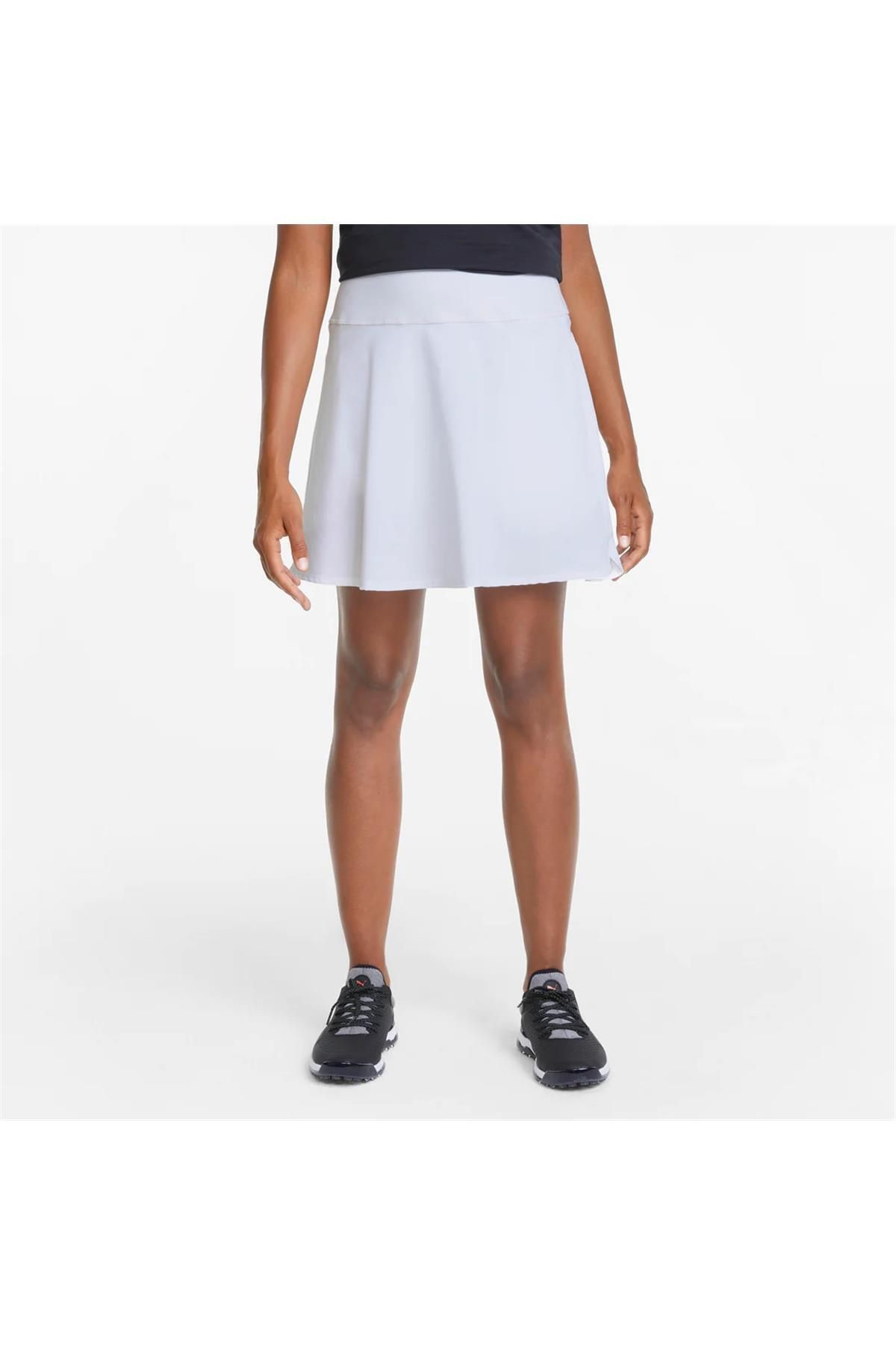 Puma Pwrshape Solid Solid Golf Kadın Şortlu Etek