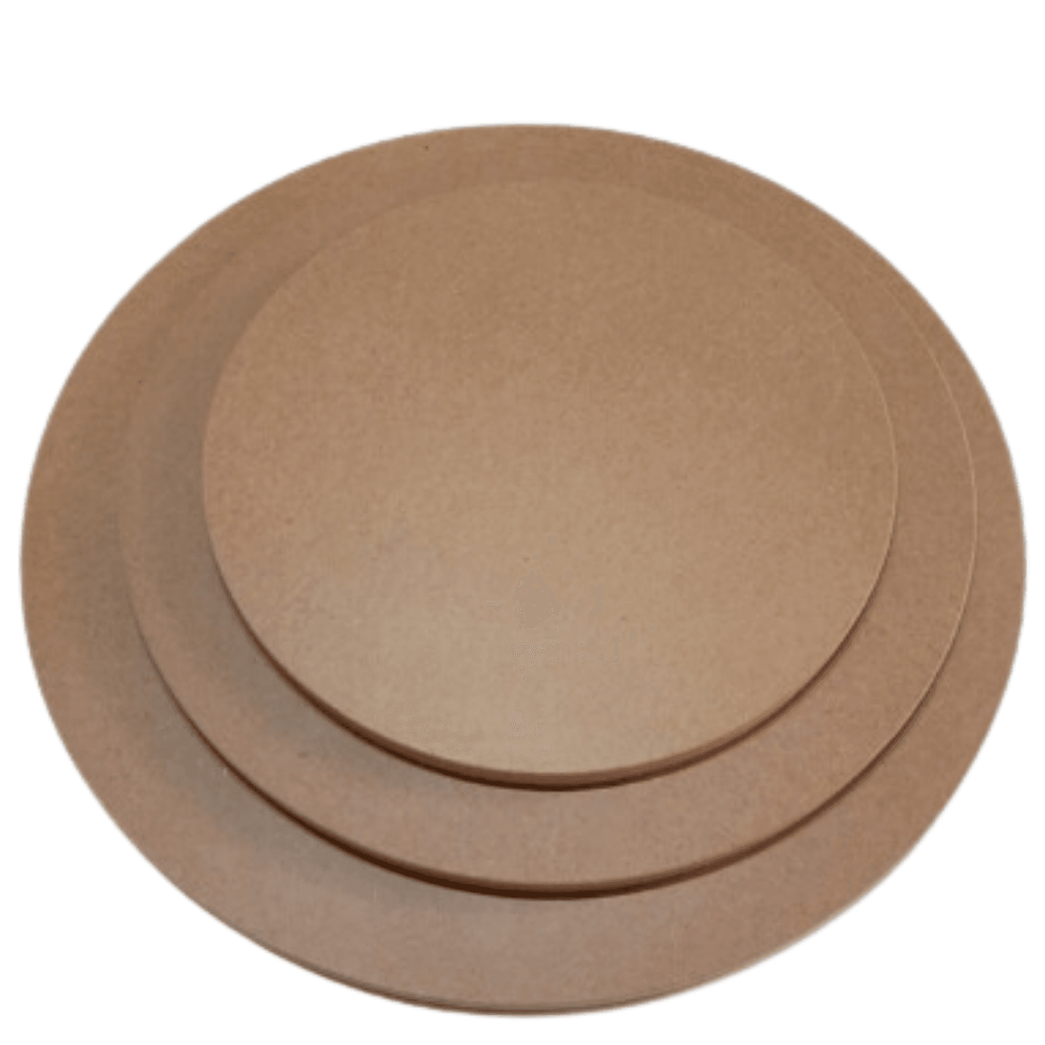 30 cm Daire Kesim Yarım Plaka MDF