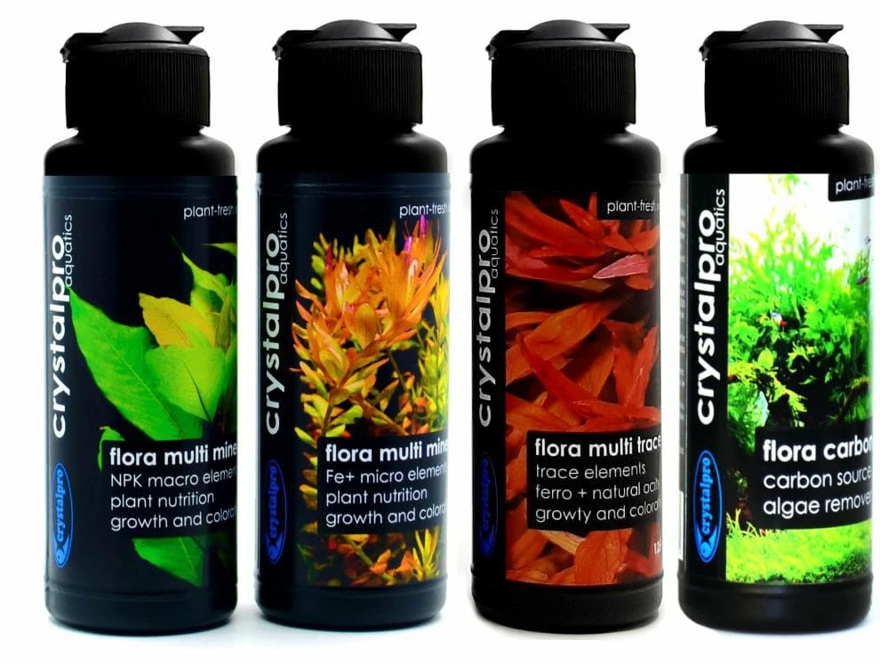 CRYSTALPRO FLORA CARBON 125 ML / Tatlı su ve bitkili akvaryumlardaki ...