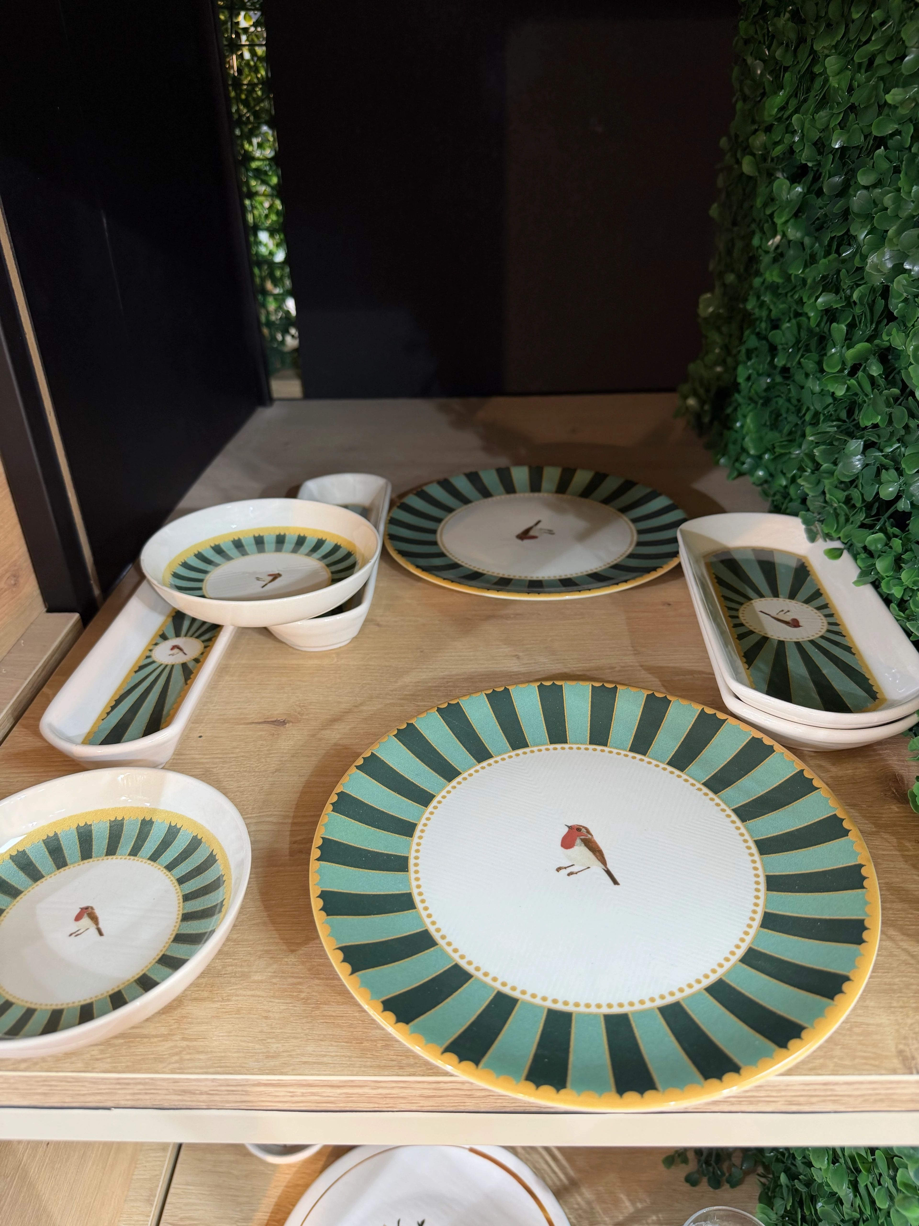 KAHVALTI TAKIMI / SUNUMLUK 6 KİŞİLİK 14 PARÇA