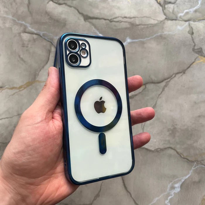 Kamera Korumalı MagSafe Kılıf Blue