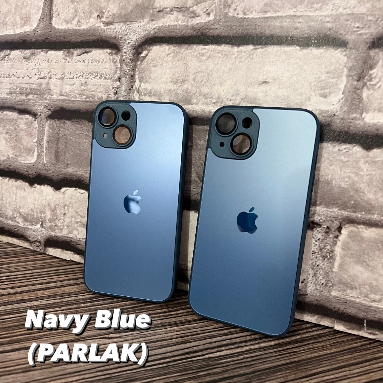 AG-GLASS Lens Korumalı Magsafe Kılıf NAVY BLUE