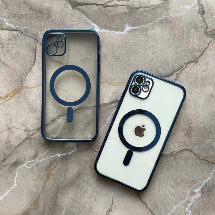 Kamera Korumalı MagSafe Kılıf Blue