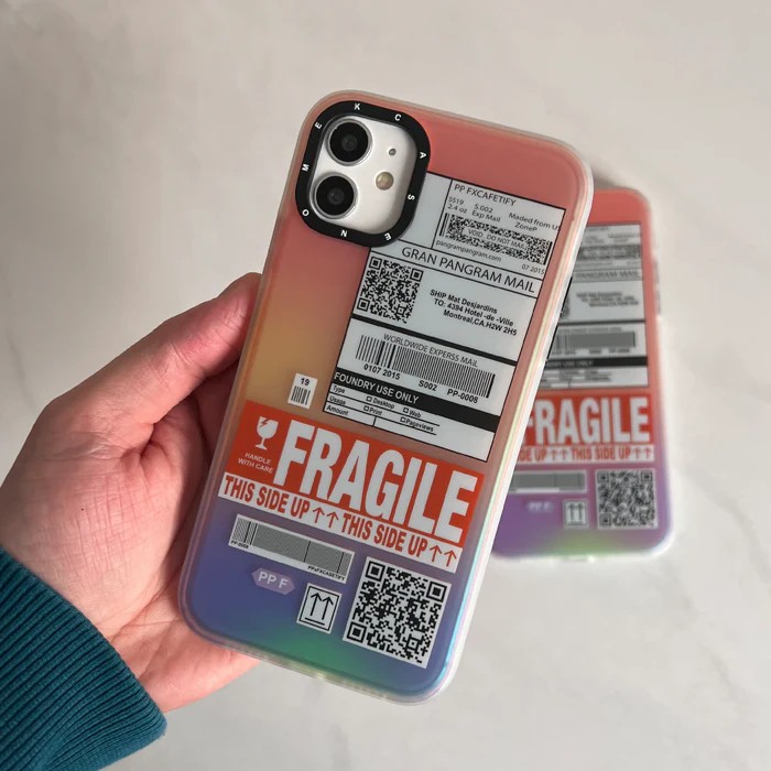 Hologram FRAGILE Kılıf