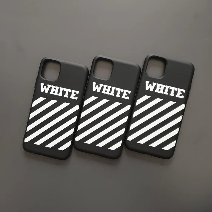 SİYAH OFF-White Baskılı Telefon Kılıfı