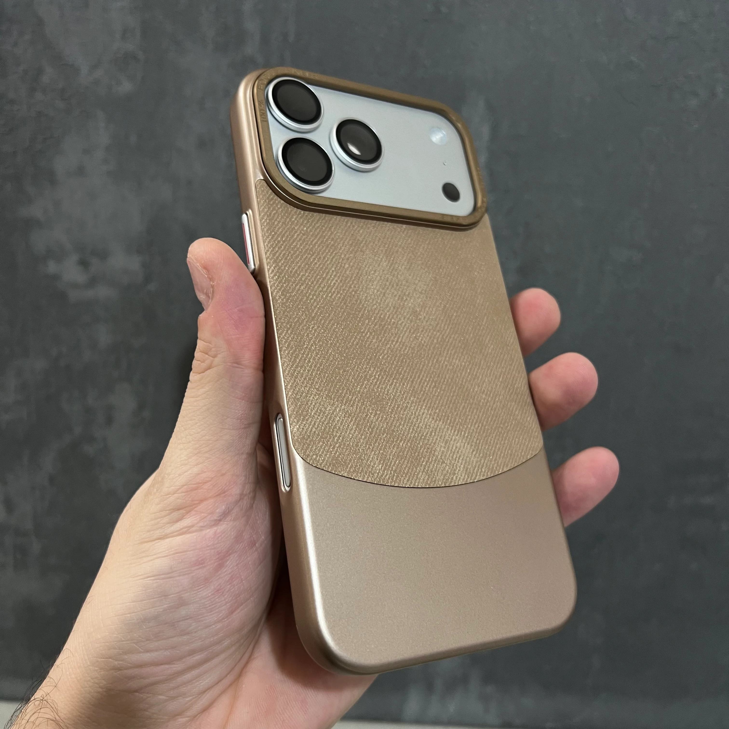 DENIM KILIF ÇÖL TİTANYUM