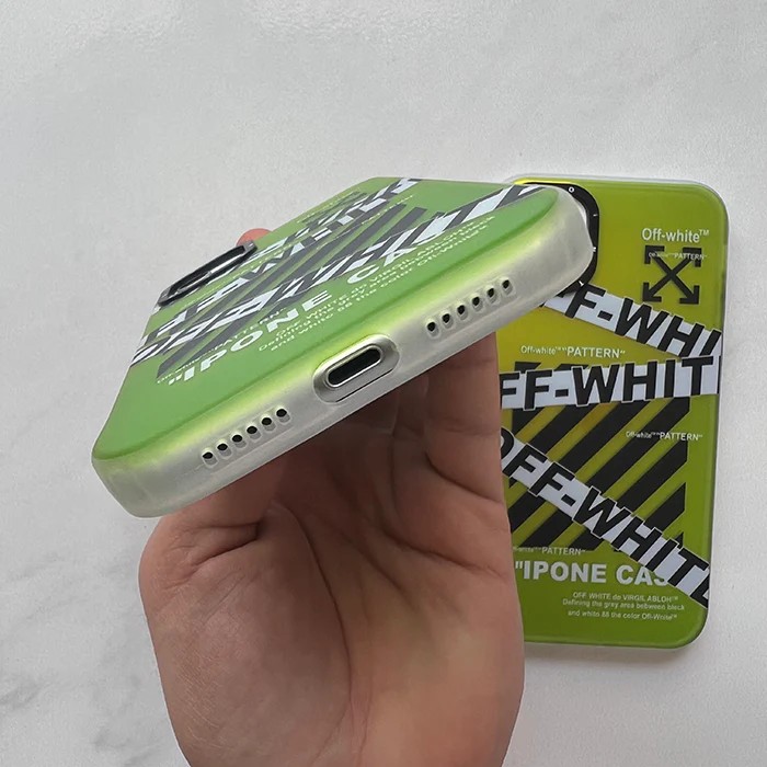 Hologram YEŞİL OFF WHITE Kılıf
