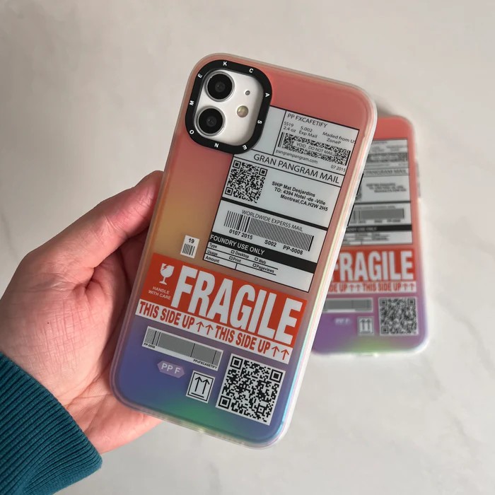 Hologram FRAGILE Kılıf