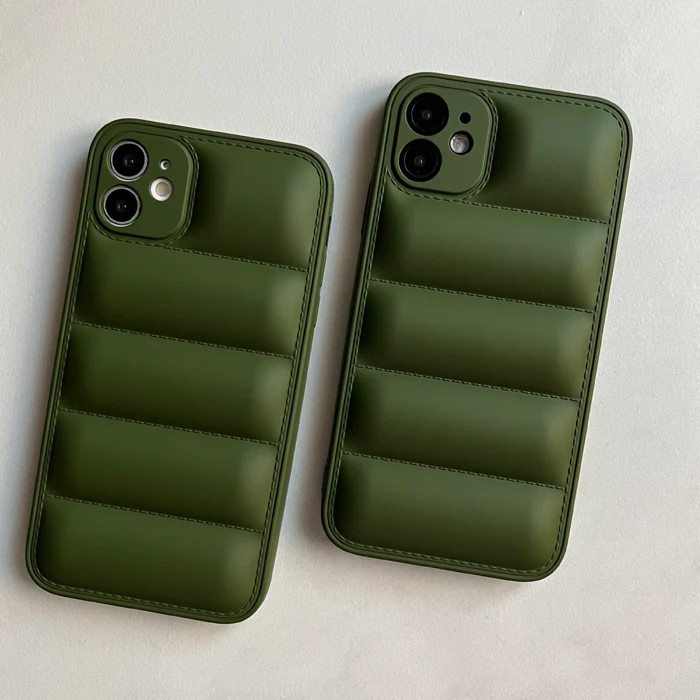 Puffer KOYU YEŞİL