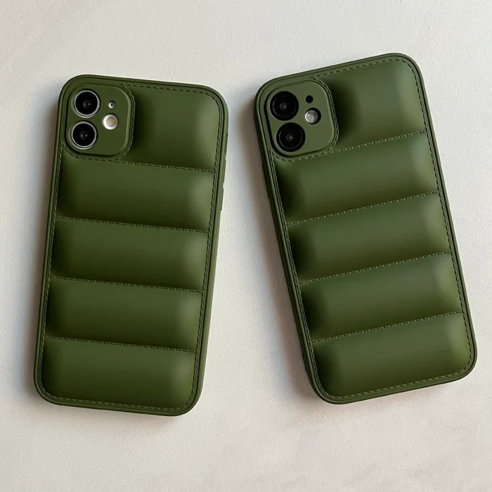 Puffer KOYU YEŞİL