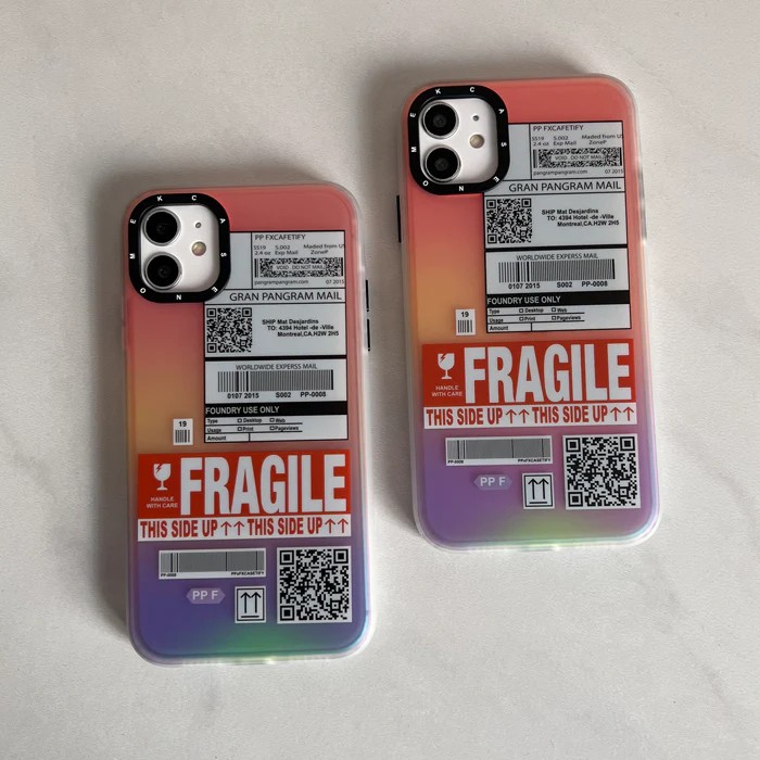 Hologram FRAGILE Kılıf