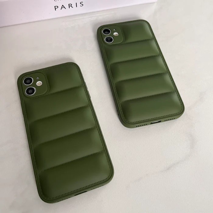 Puffer KOYU YEŞİL