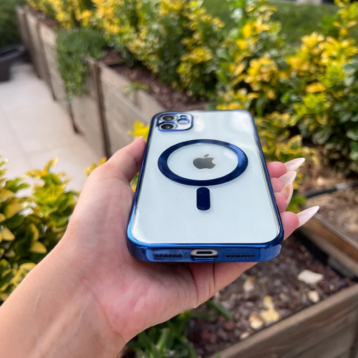 Kamera Korumalı MagSafe Kılıf Blue