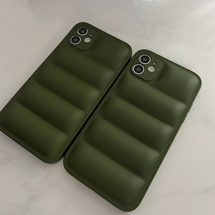 Puffer KOYU YEŞİL