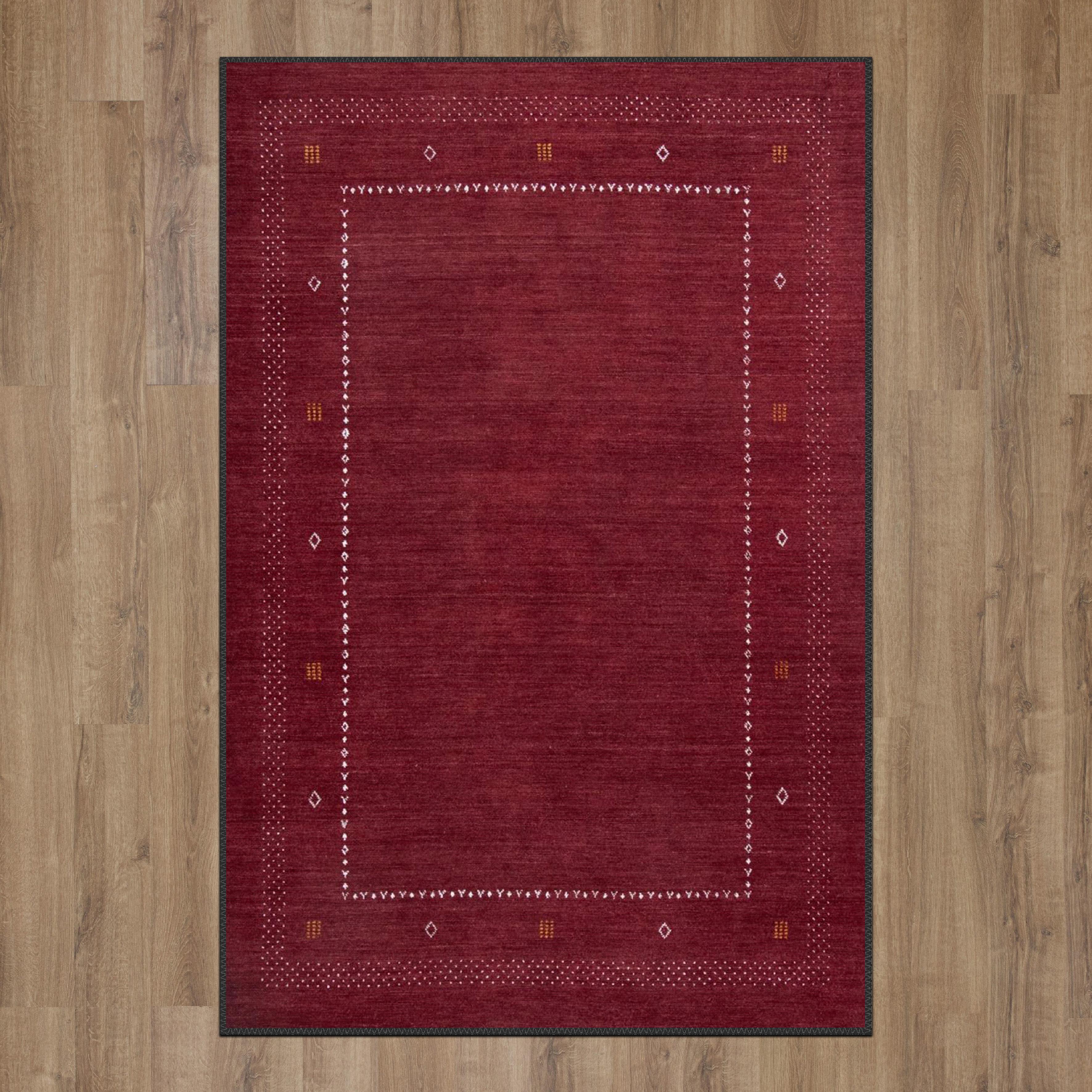 Elegance Crimson Desenli Modern Halı