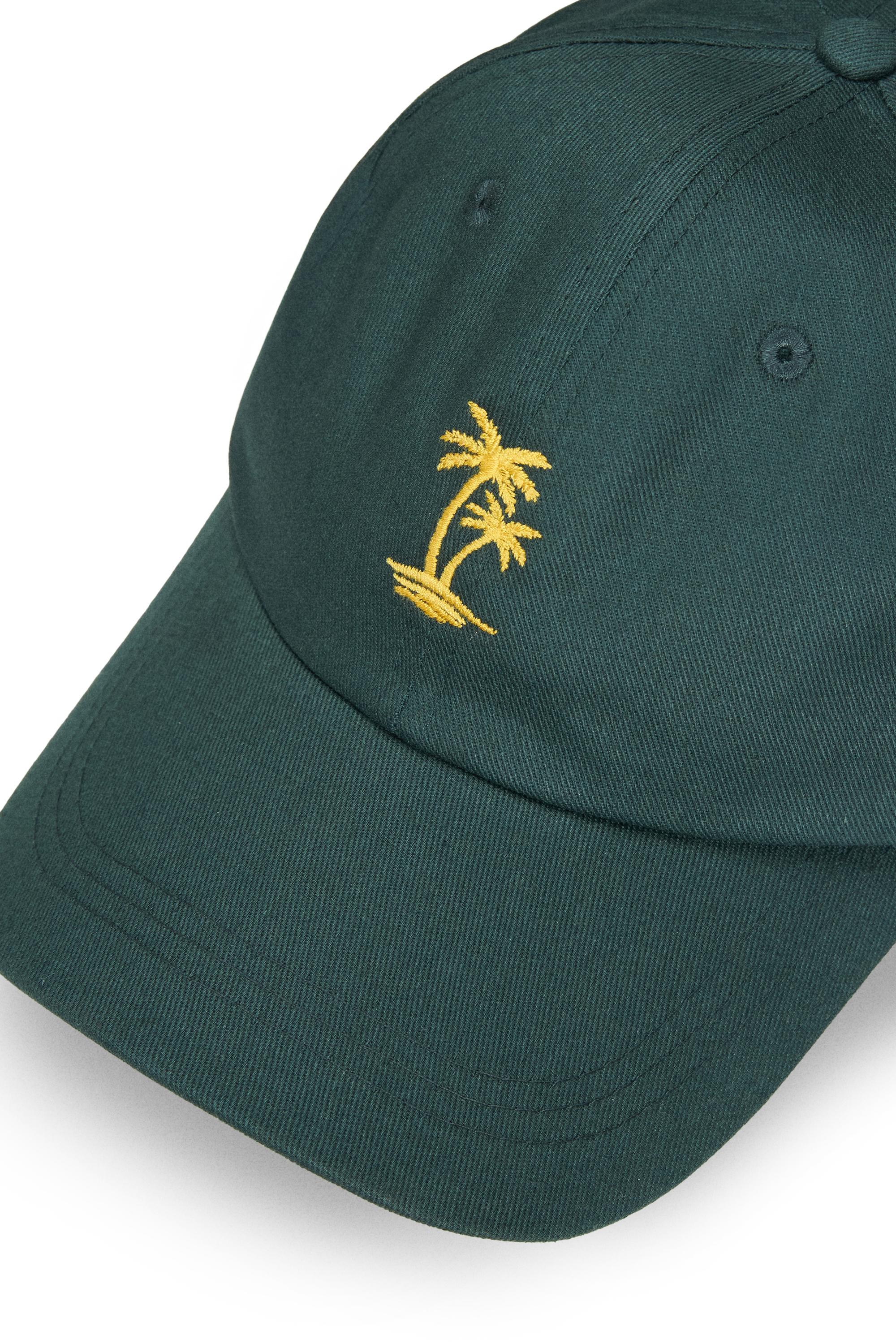 ANISTON Yeşil Baseball Cap Nakışlı - Unisex Şapka