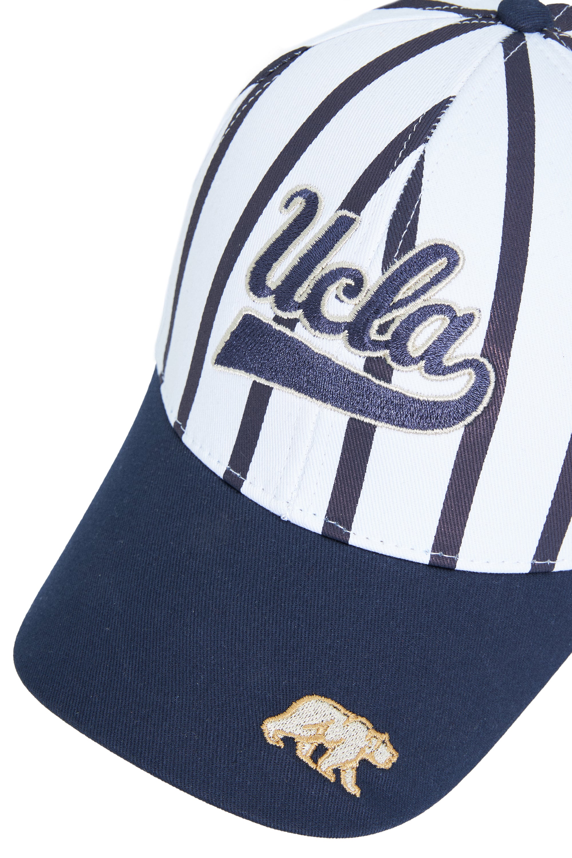 CHET Lacivert Baseball Cap Çizgili Nakışlı - Unisex Şapka