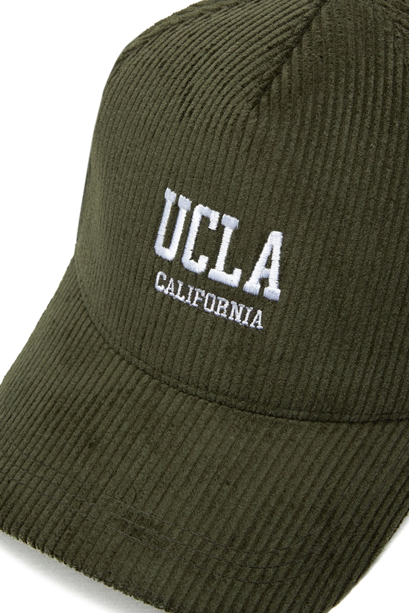 WINDSOR Yeşil Kadife Baseball Cap Nakışlı - Unisex Şapka
