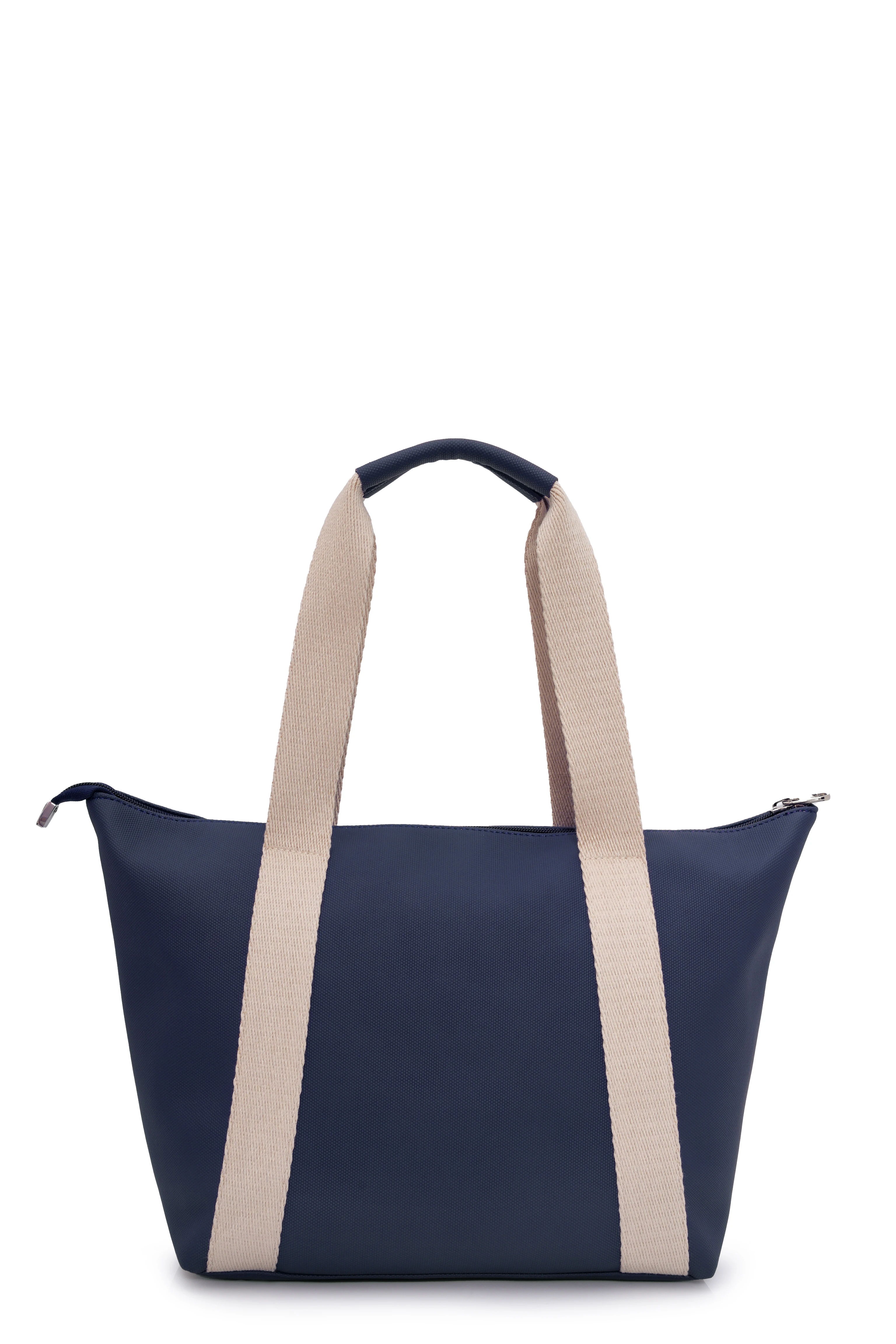 ALTHEA Lacivert Suni Deri Tote Çanta - Kadın Çanta