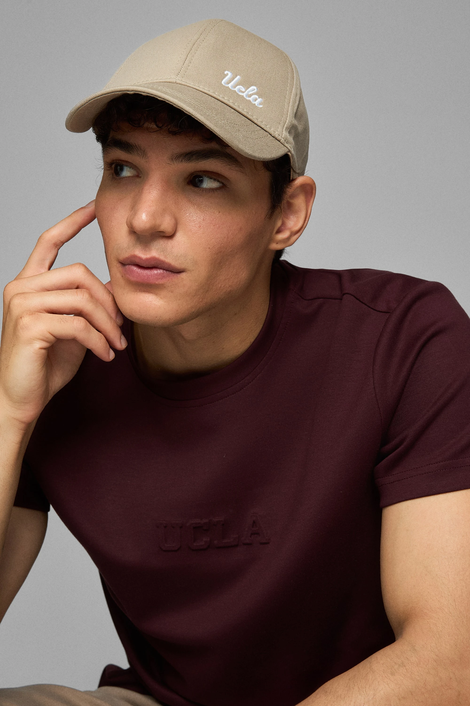 JENNER Kahve Baseball Cap Nakışlı - Unisex Şapka