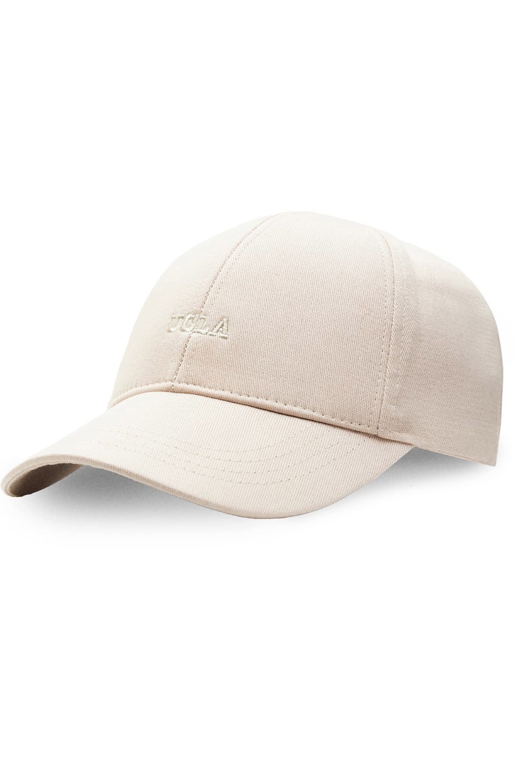 ARGENTO Bej Baseball Cap Nakışlı Unisex Şapka