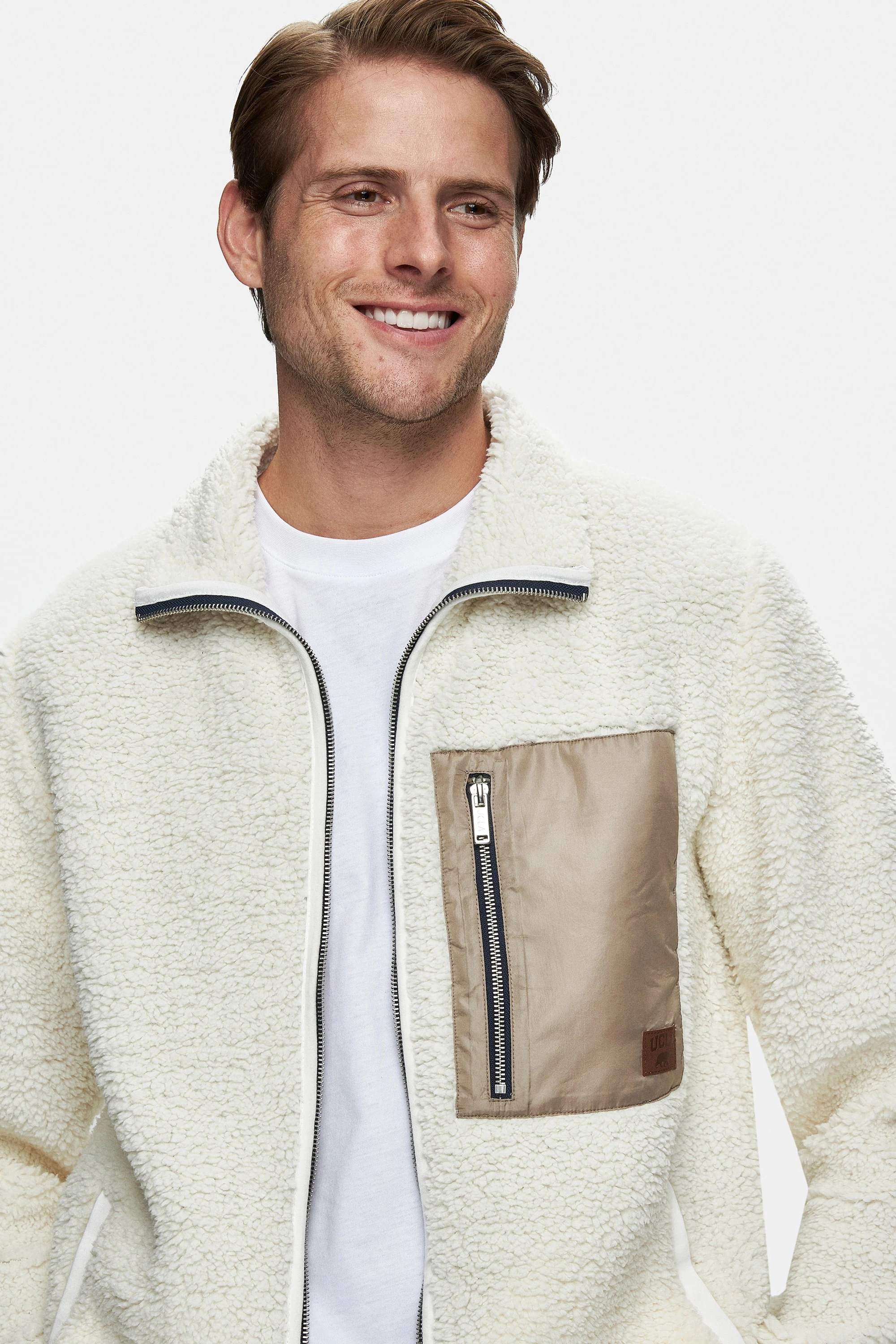 SINEAD Kemik Rengi Polar Standard Fit Erkek Ceket