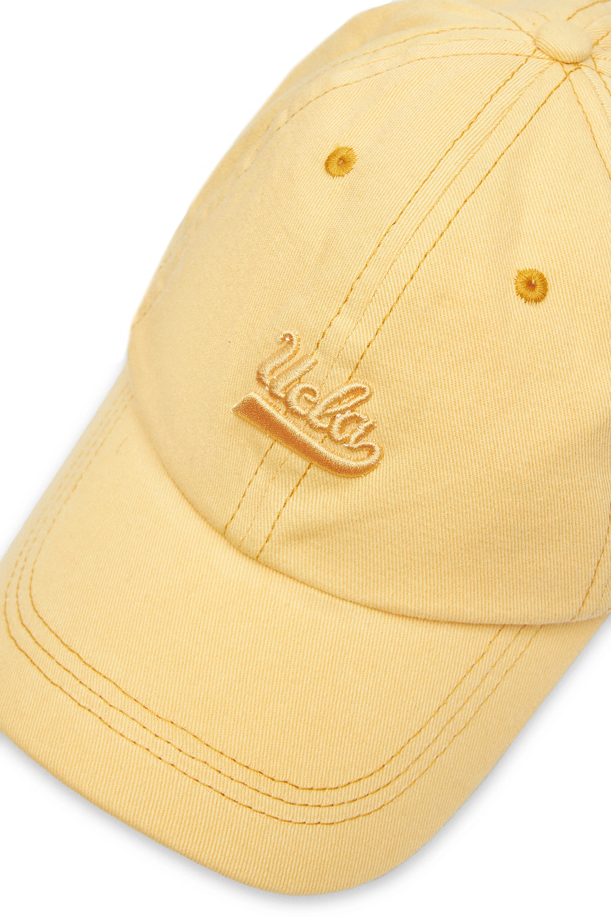 FORTUNO Sarı Baseball Cap Nakışlı - Unisex Şapka