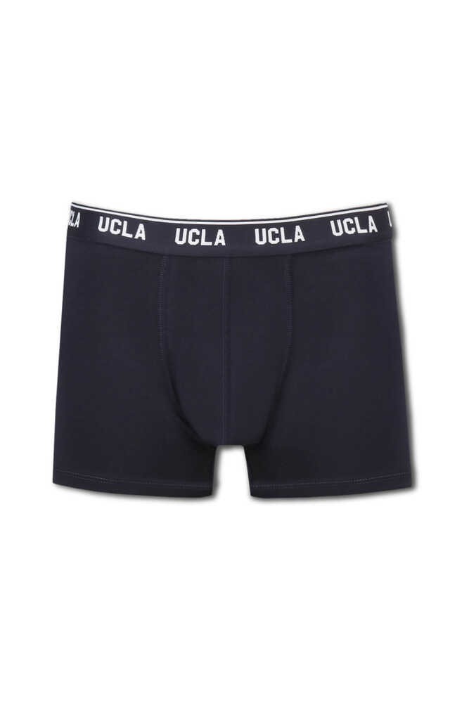 IRVINE Lacivert Bel Bantlı Jakarlı Standard Fit Erkek Boxer