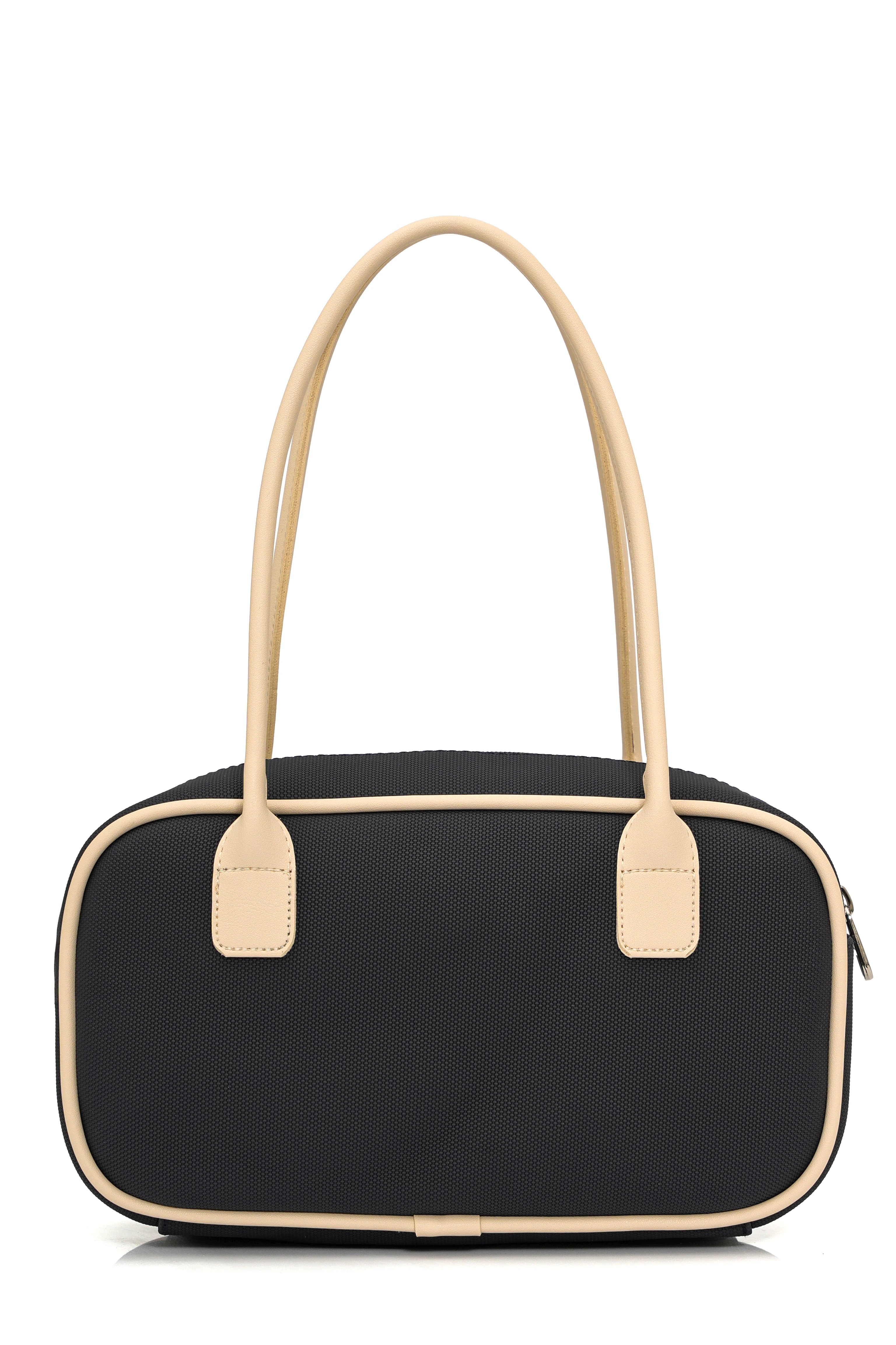 SHARON Lacivert Suni Deri Omuz Çantası - Kadın Çanta