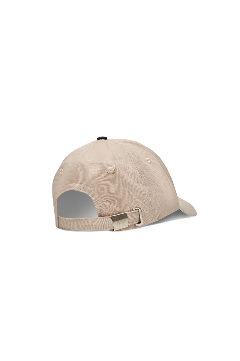 MONTROSE Bej Baseball Cap Nakışlı - Unisex Şapka