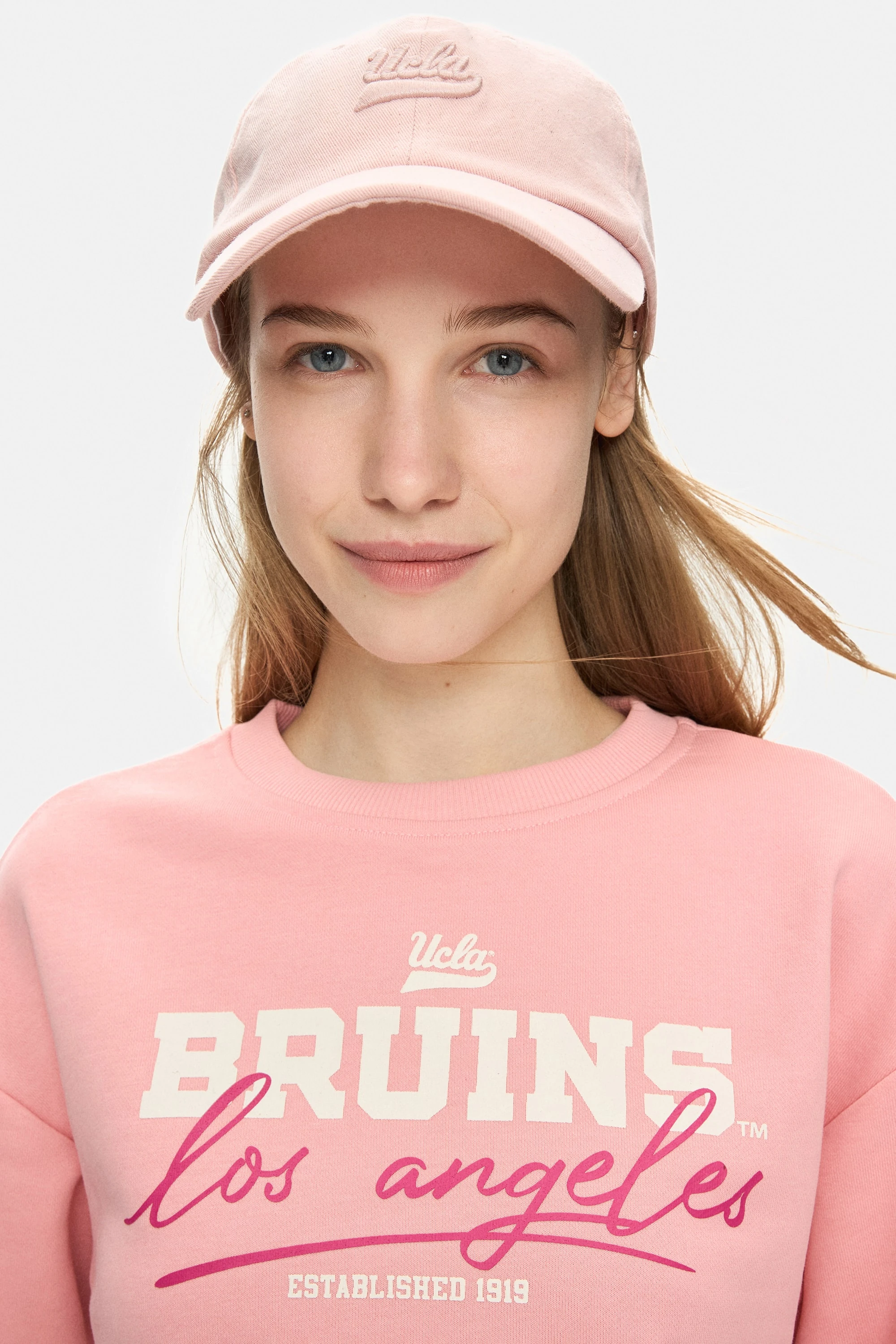 FORTUNO Pembe Baseball Cap Nakışlı - Unisex Şapka