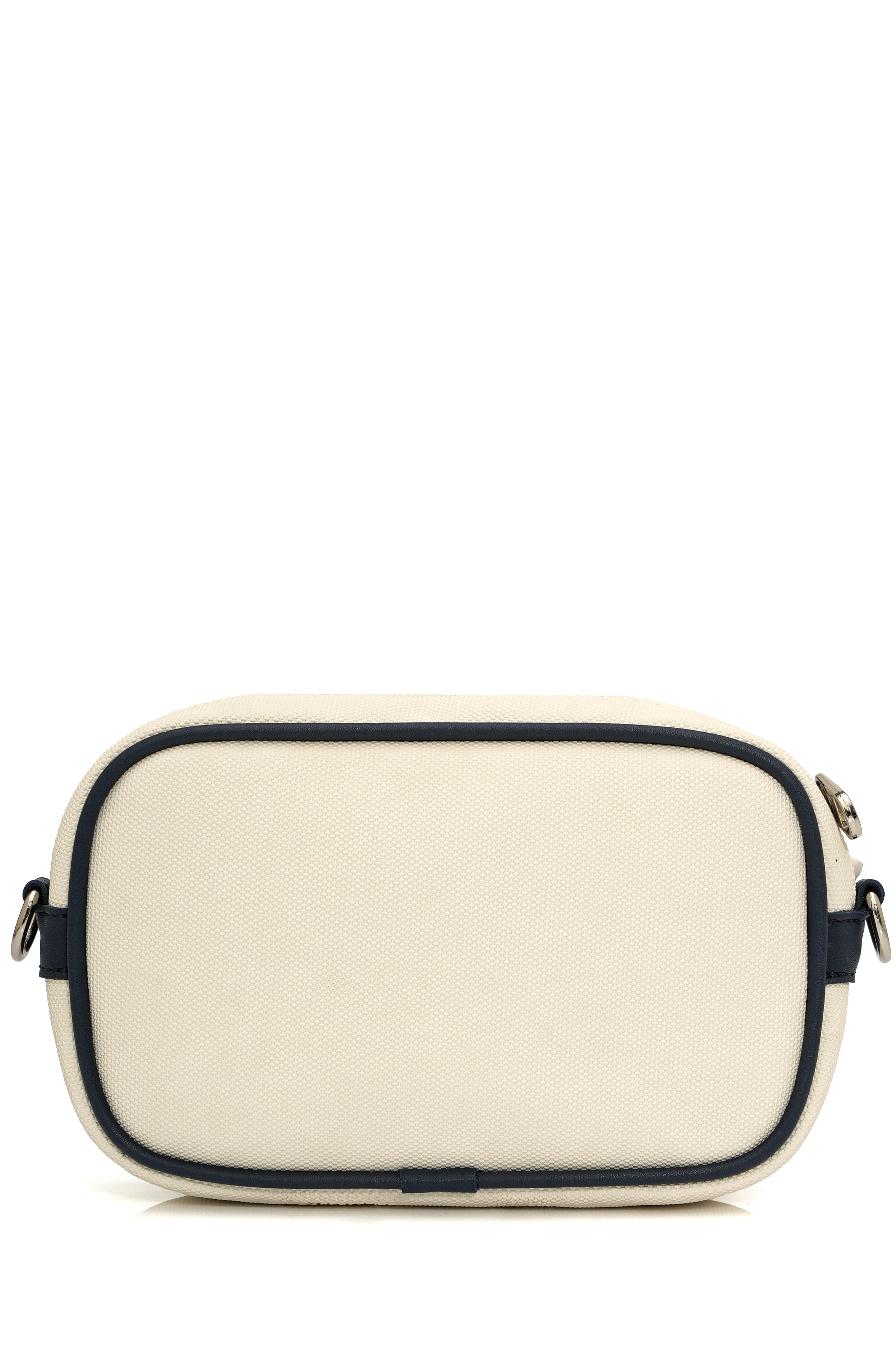 JAZZY Beyaz Suni Deri Çapraz Çanta - Kadın Çanta