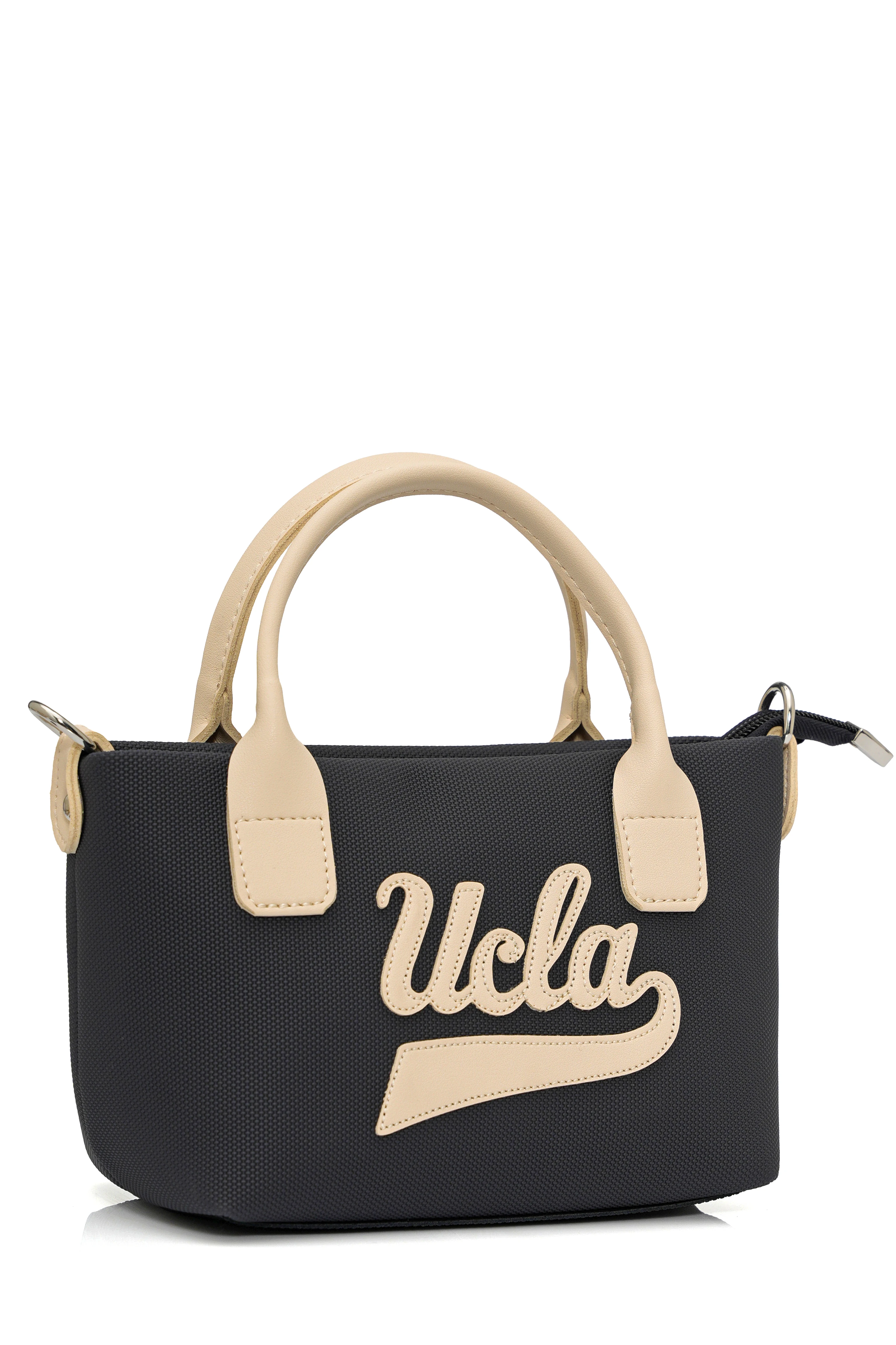 HARLOW Lacivert Suni Deri Midi Çapraz Çanta - Kadın Çanta