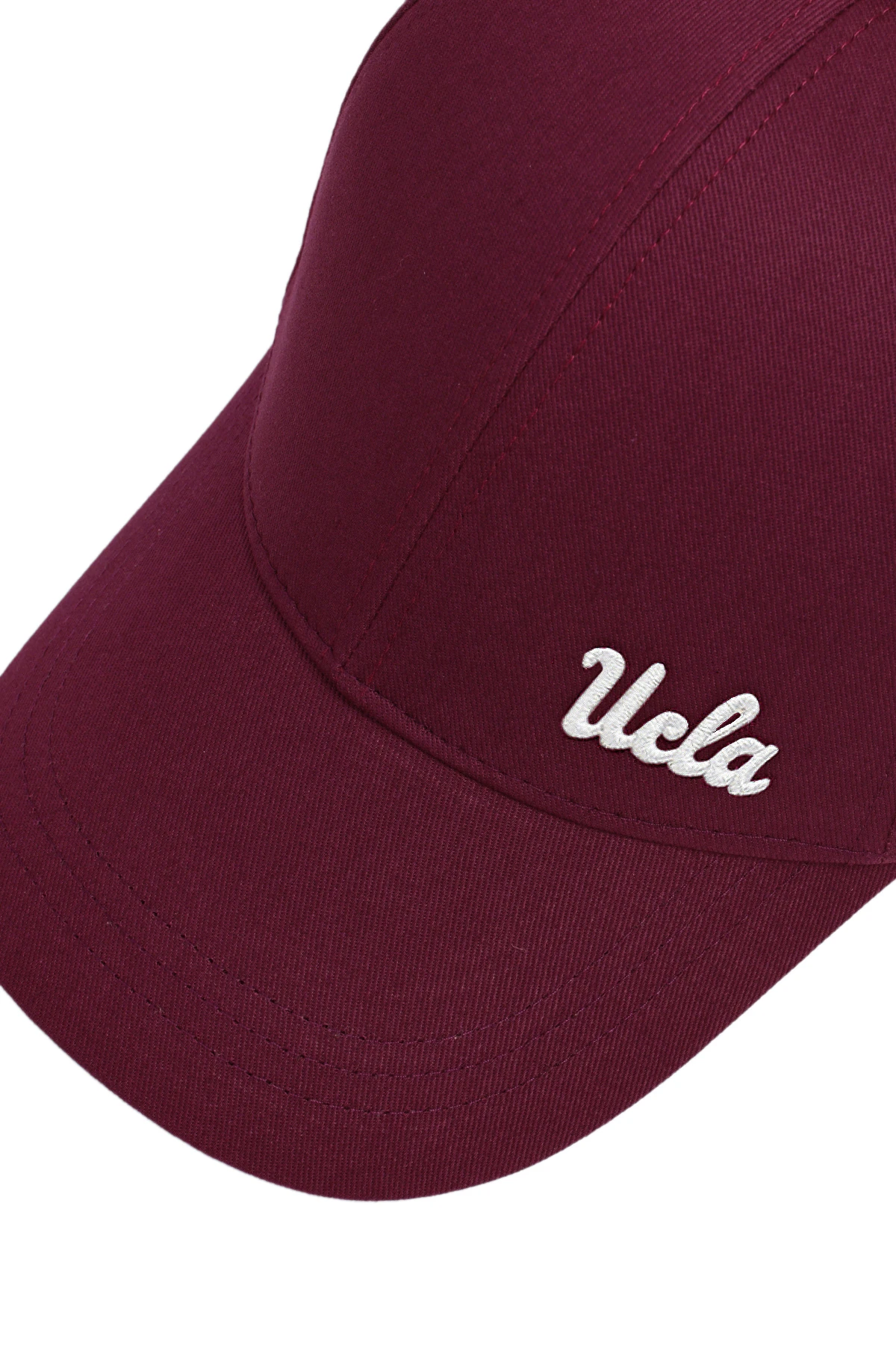 JENNER Bordo Baseball Cap Nakışlı - Unisex Şapka
