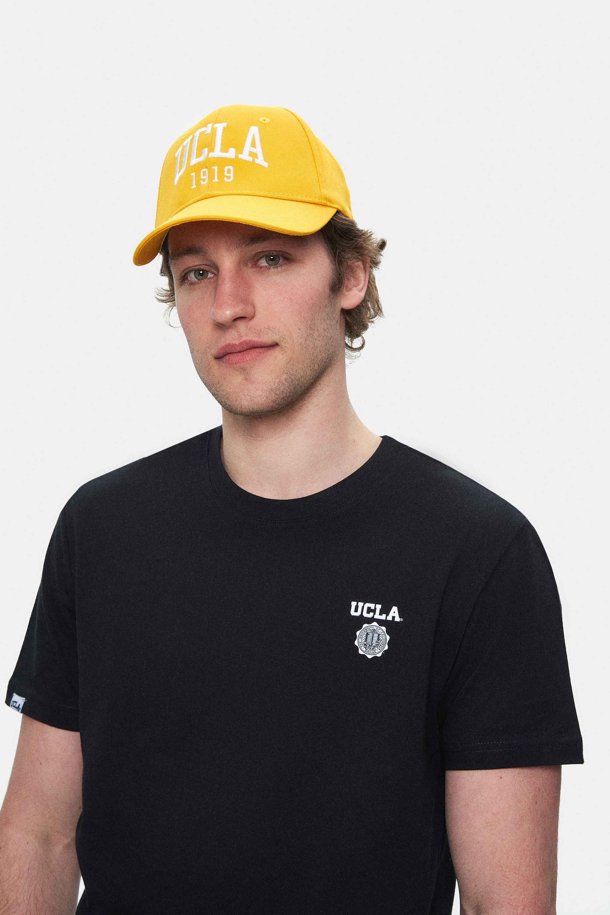 BASS Siyah Bisiklet Yaka Baskılı Standard Fit Erkek Tshirt