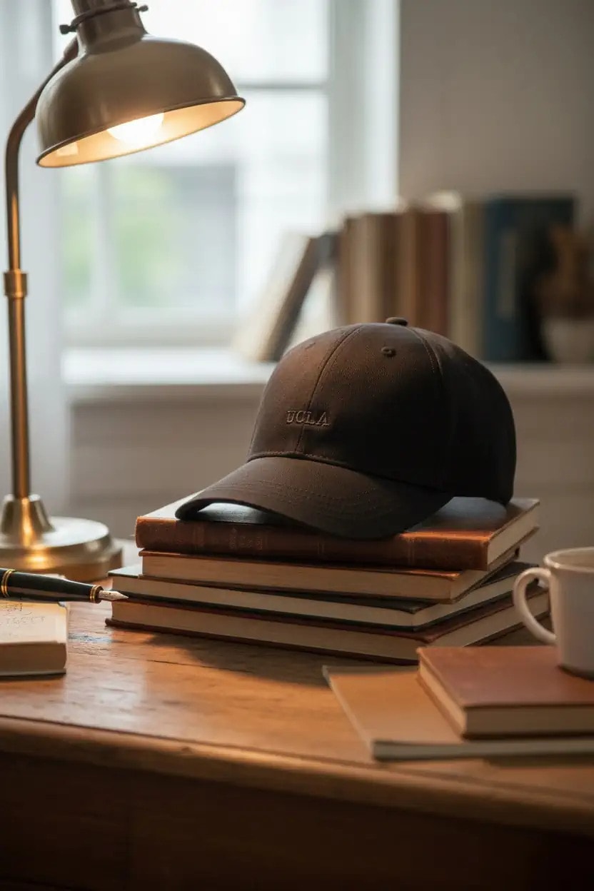 ARGENTO Siyah Stretch Fit Baseball Cap Nakışlı Unisex Şapka