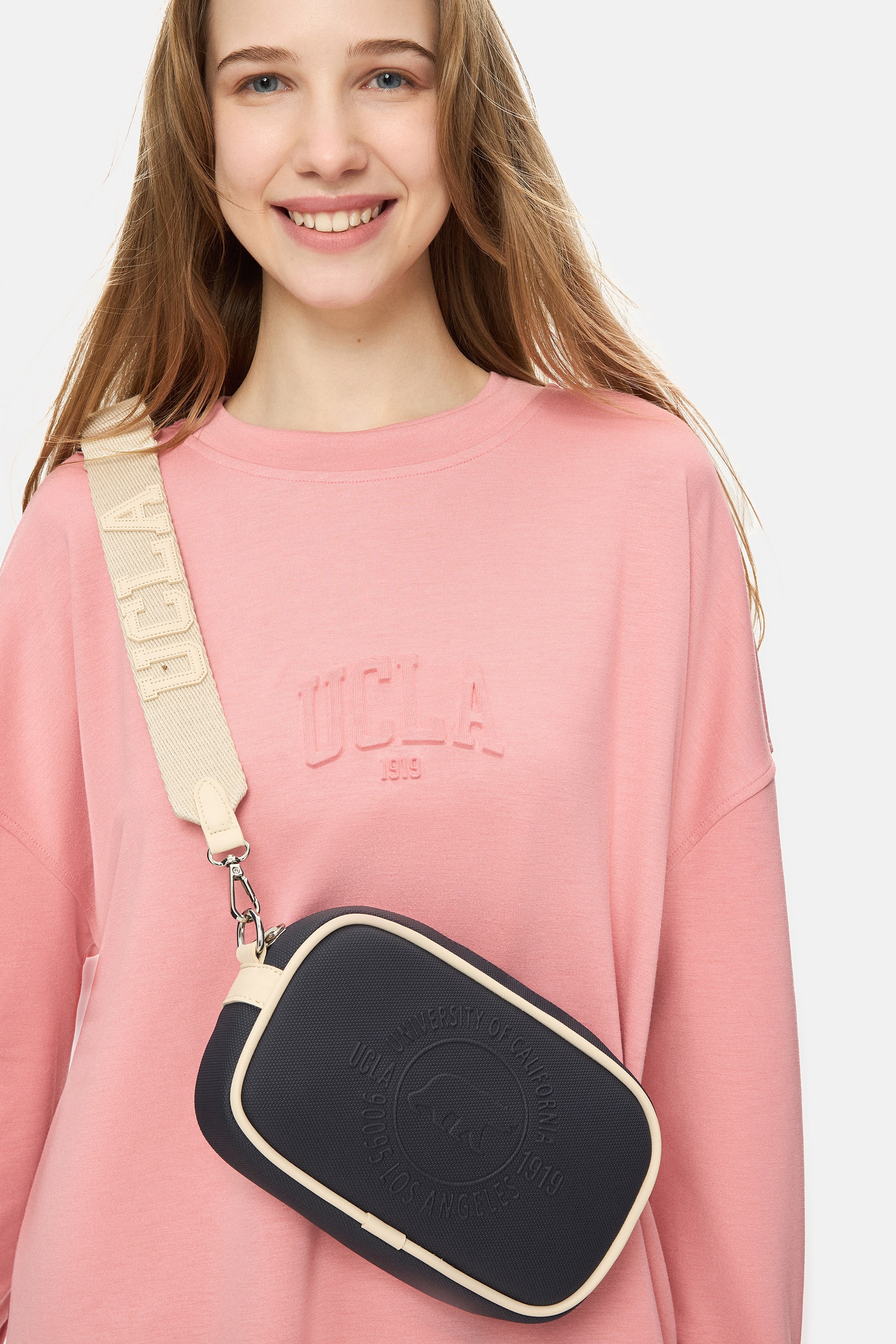 JAZZY Lacivert Suni Çapraz Çanta - Kadın Çanta